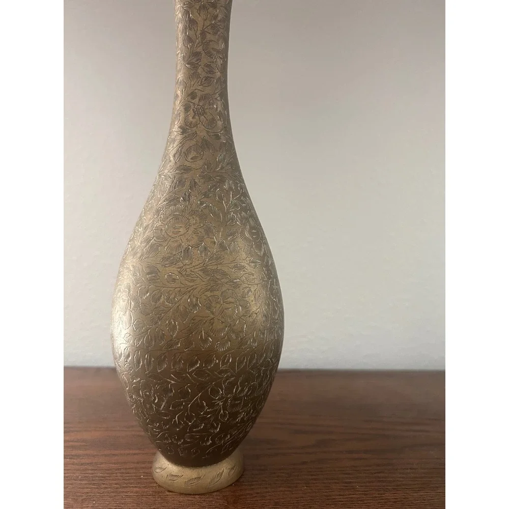 Vintage solid brass